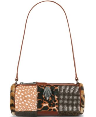 Small Kensington Animal Print Barrel Bag