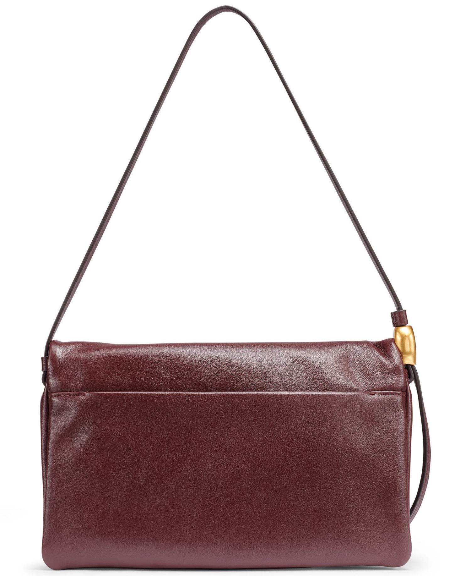Velvet Flap Shoulder Handbag