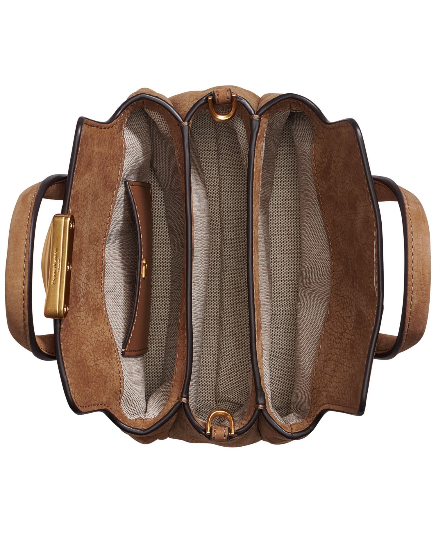 Amagansett Triple Compartment Small Satchel Handbag