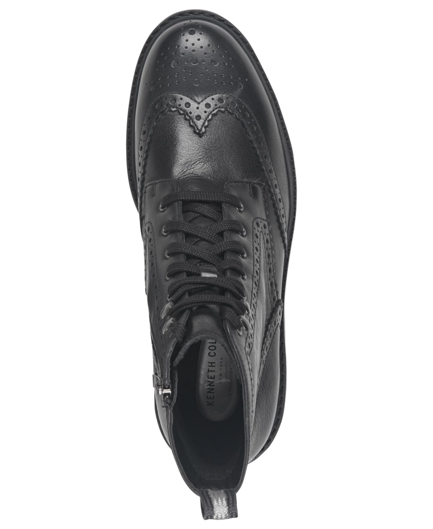 Мужские ботинки Kenneth Cole New York Todd Leather, цвет: Чёрный — фото 4