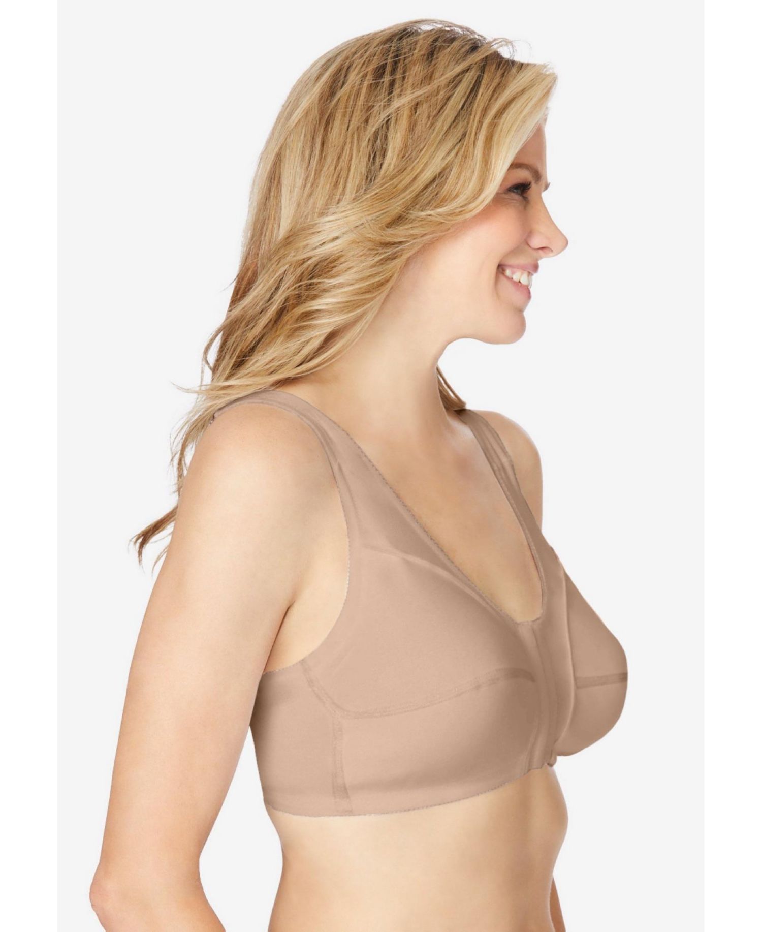 Women's Front-Close Wireless Bra
