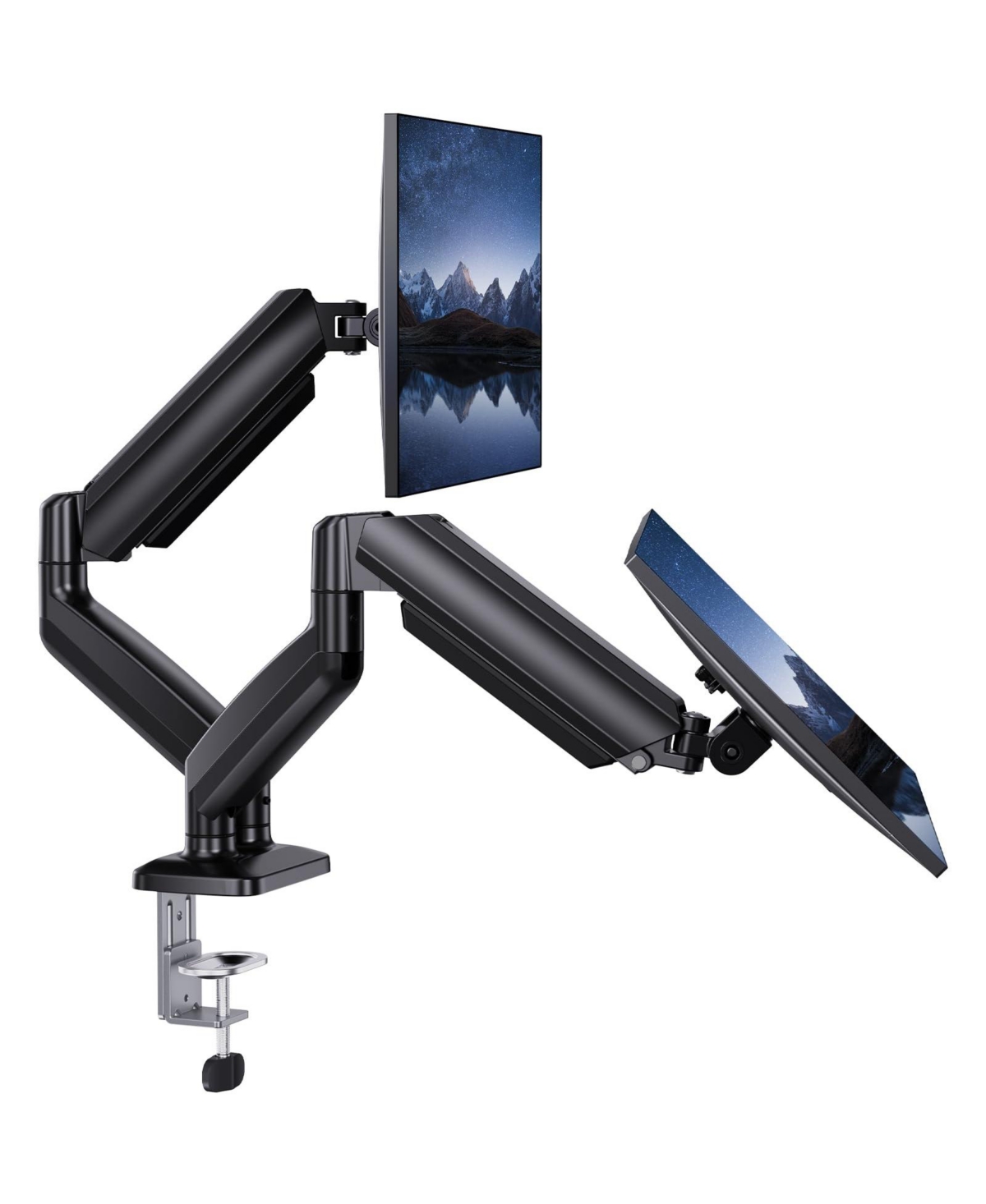 Lofree Adjustable Dual Monitor Mount for 17-32 Inch Monitors