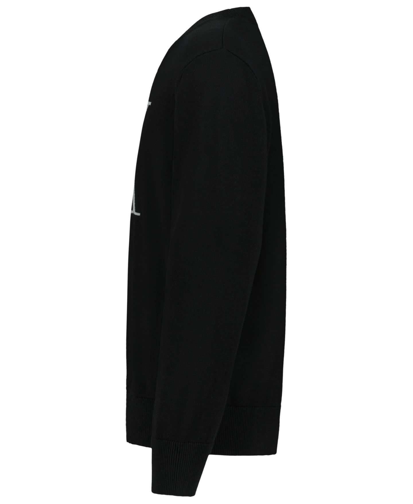 Толстовка Calvin Klein Monogram Graphic для мальчиков, цвет: Чёрный — фото 3