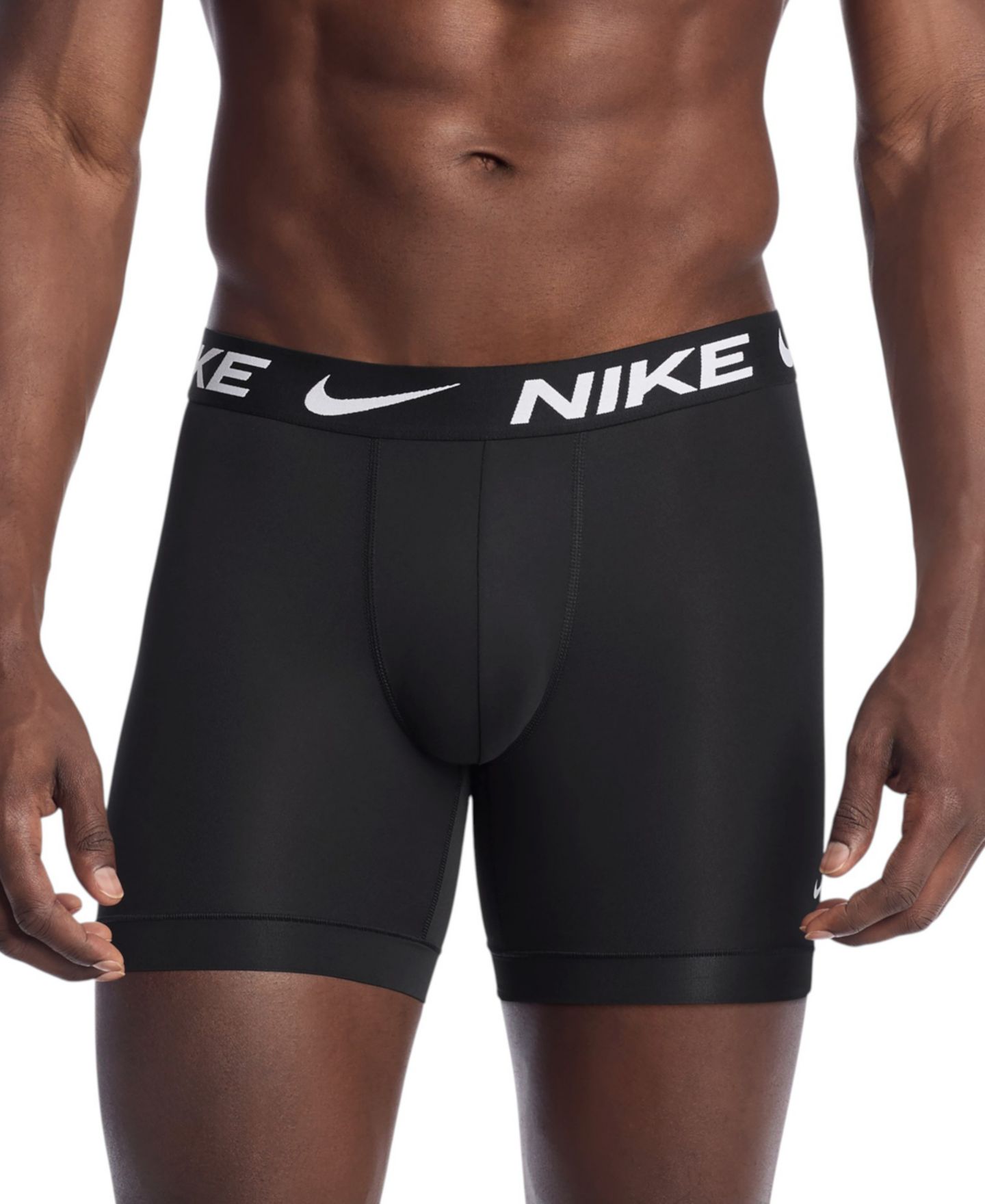 Трусы-боксеры Micro для мужчин, 5 шт. — Nike, цвет: Чёрный — фото 2