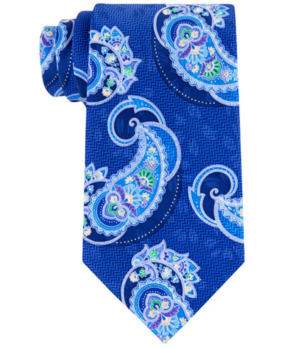 Geoffrey Beene Men's Uptown Elegant Paisley Tie