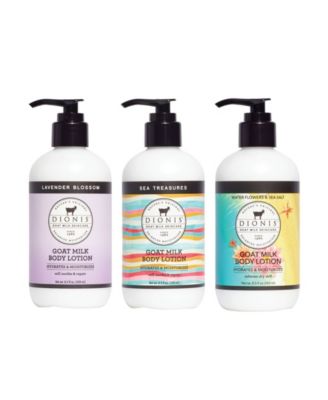 Goat Milk Body Lotion Trio