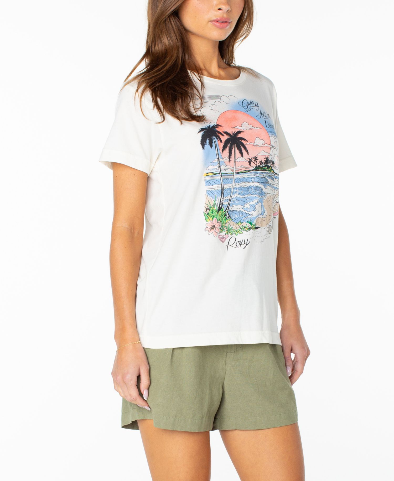 Women's Graphic Crewneck Cotton T-Shirt