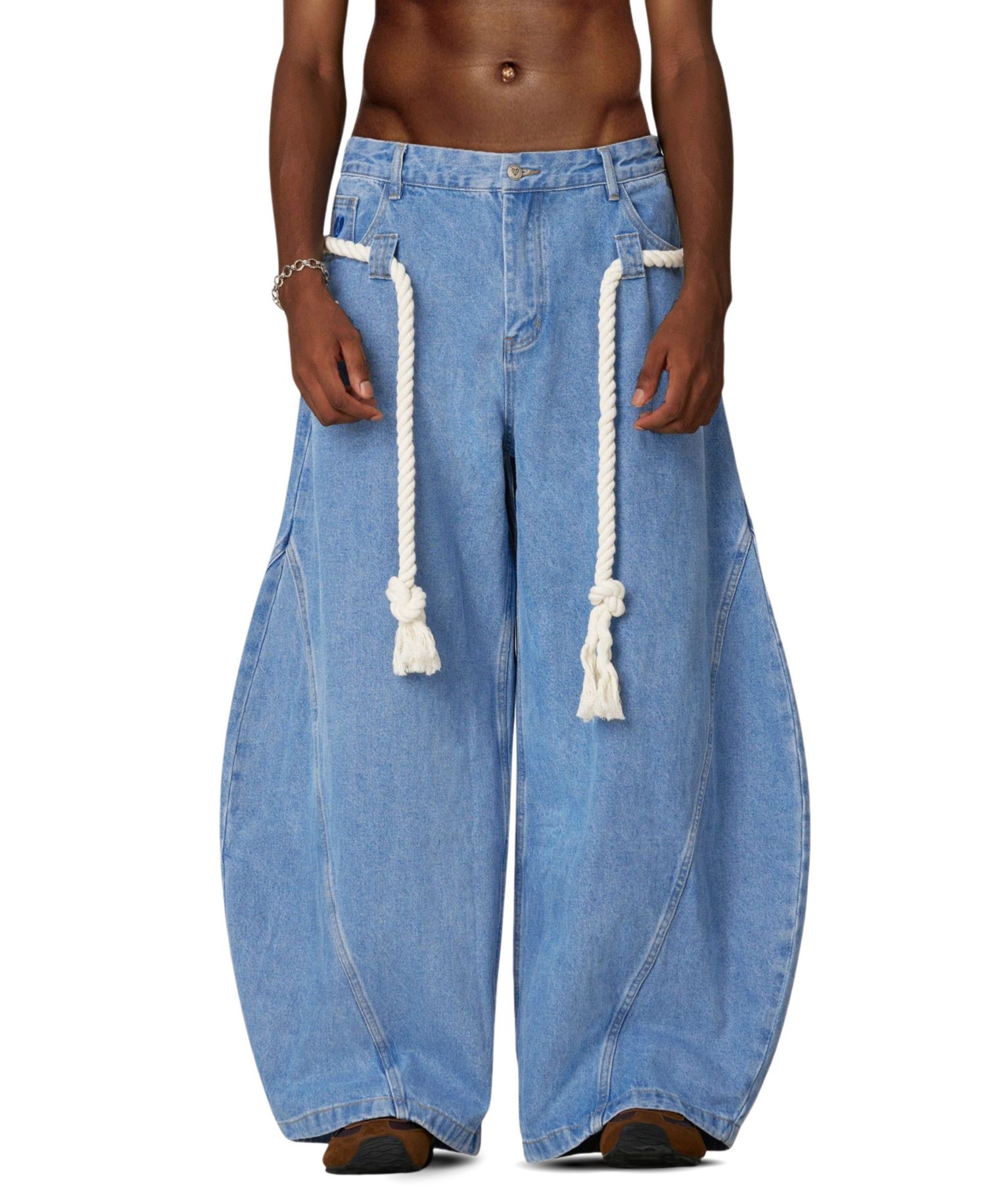 Men's Super Baggy Barrel Jeans