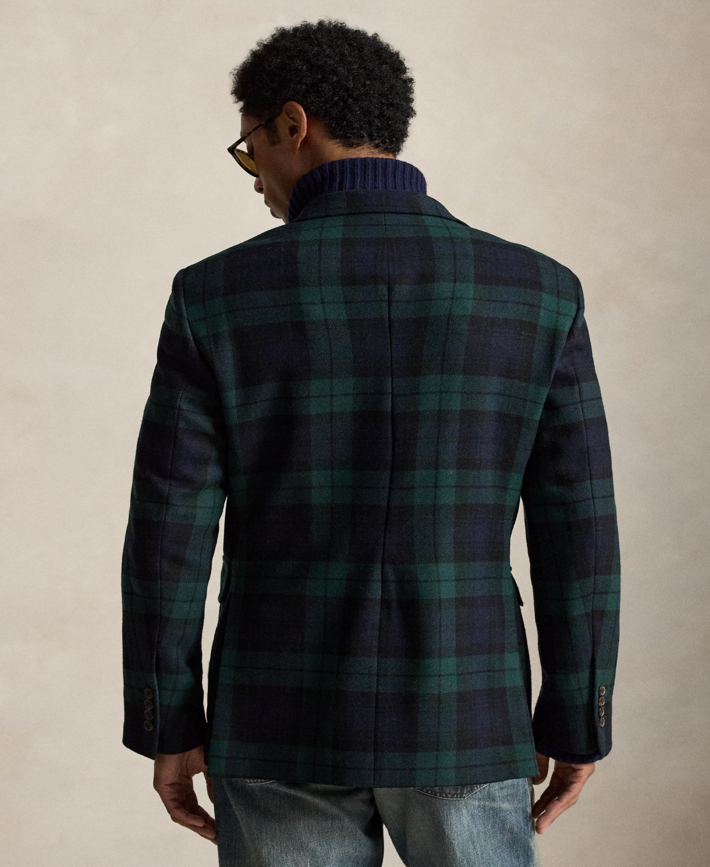 Мужской пиджак Polo Ralph Lauren Modern-Fit Plaid Wool-Blend Sport Coat — фото 3
