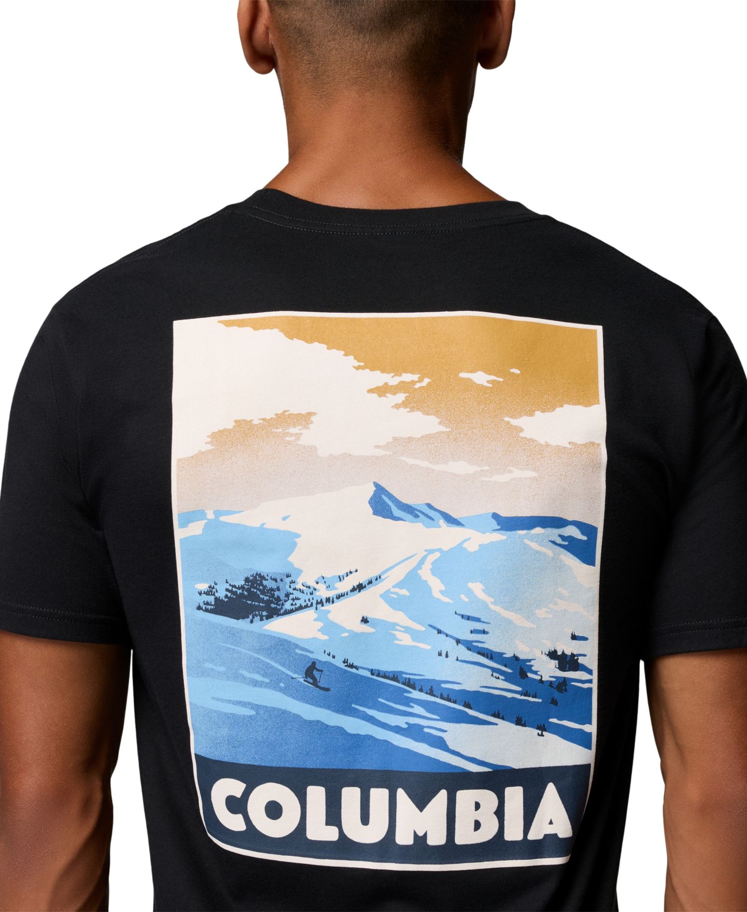 Men's Snowcap Graphic Logo T-Shirt