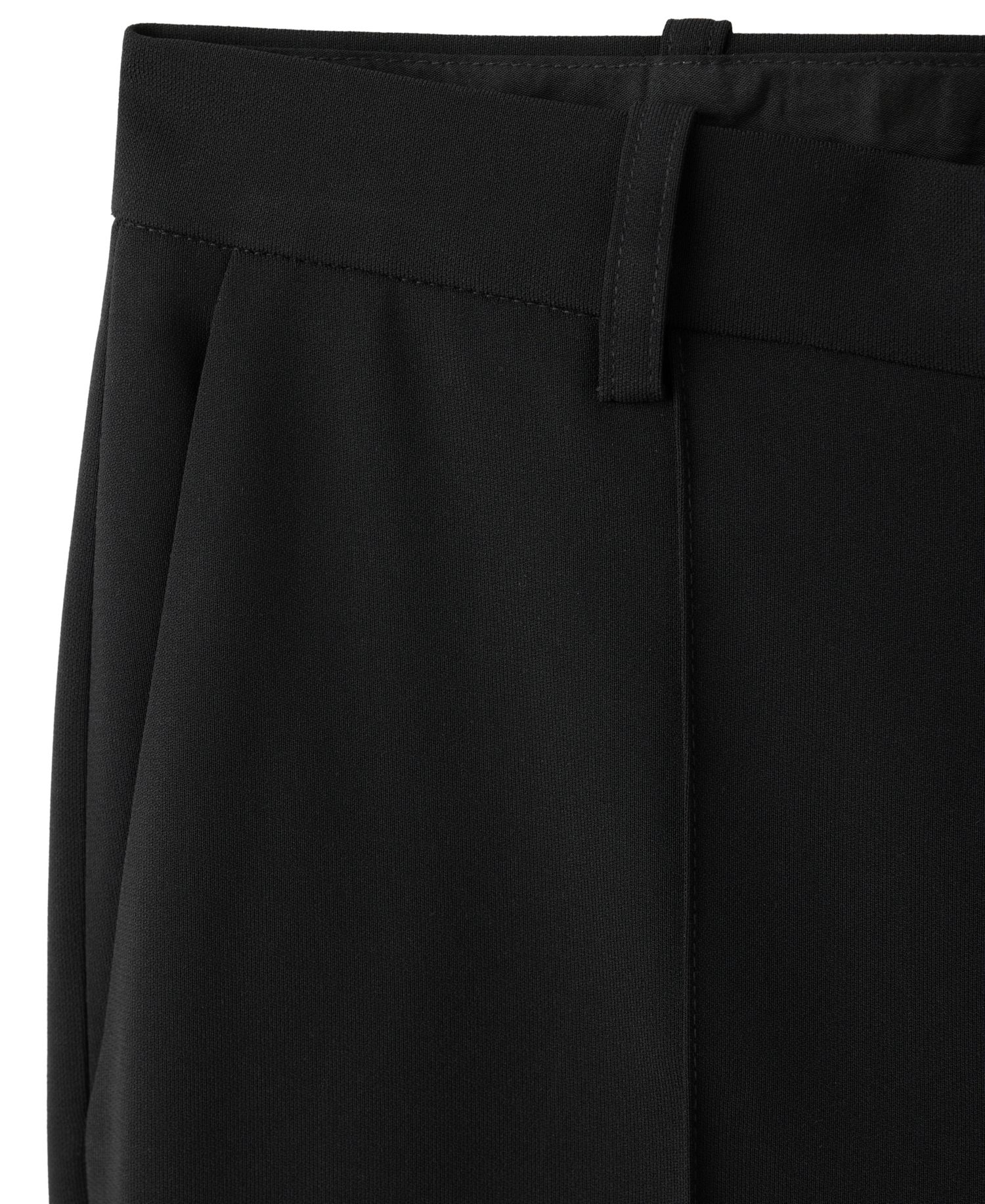 Women's Seams Flared Mid-Rise Pants