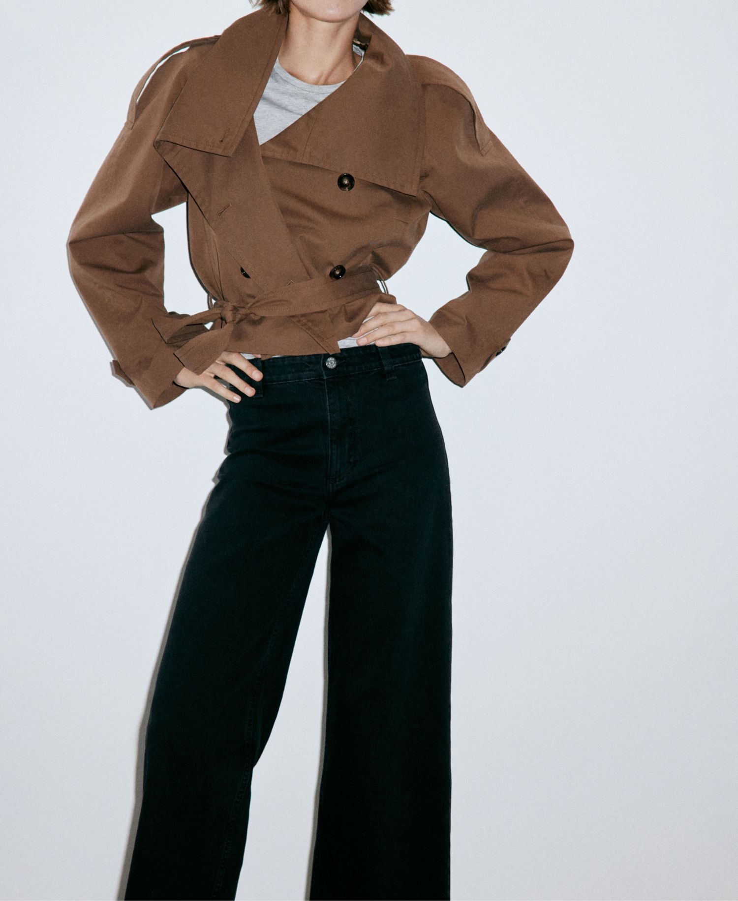 Women's Catherin High-Rise Culotte Jeans