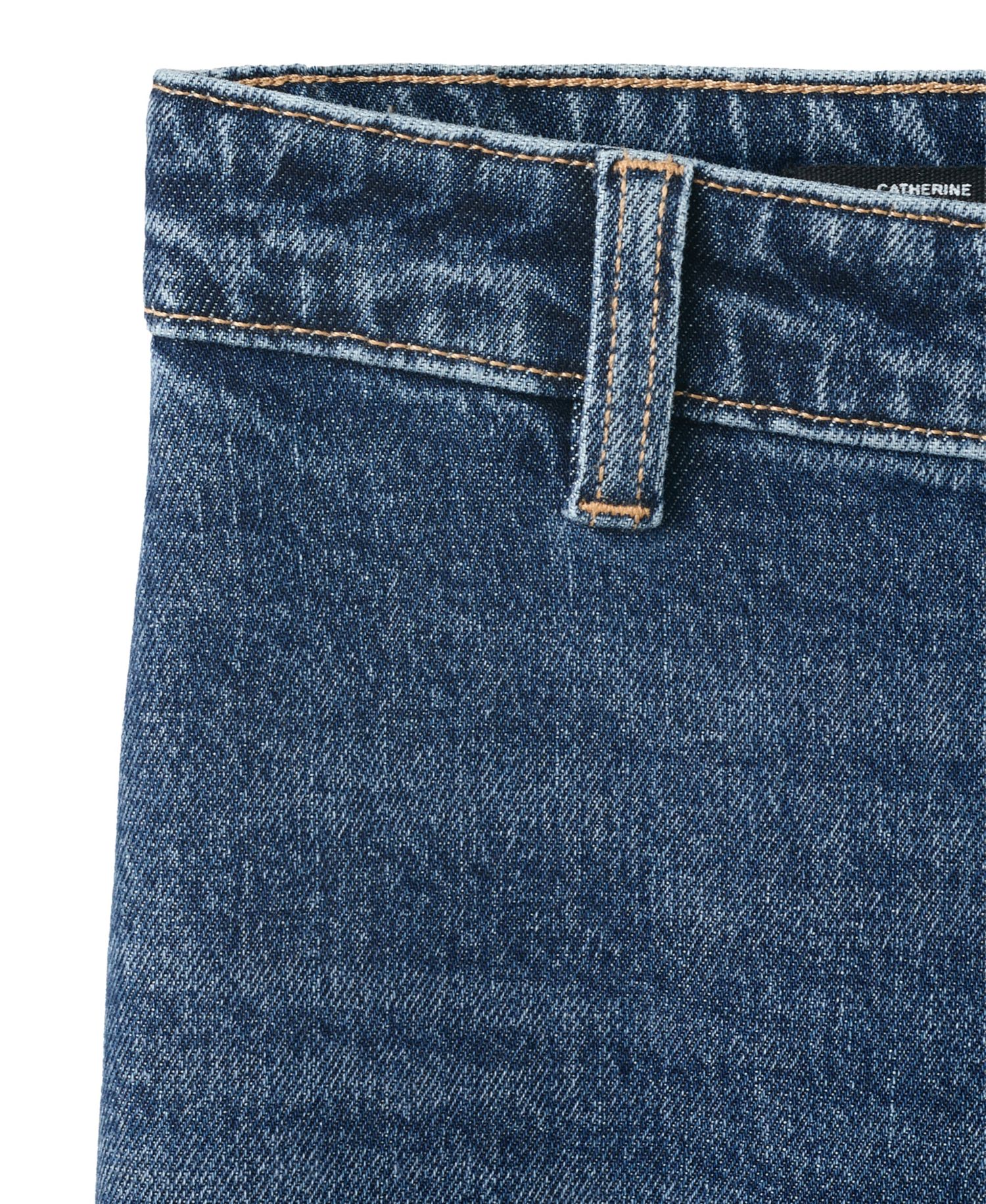 Women's Catherin High-Rise Wide-Leg Culotte Jeans