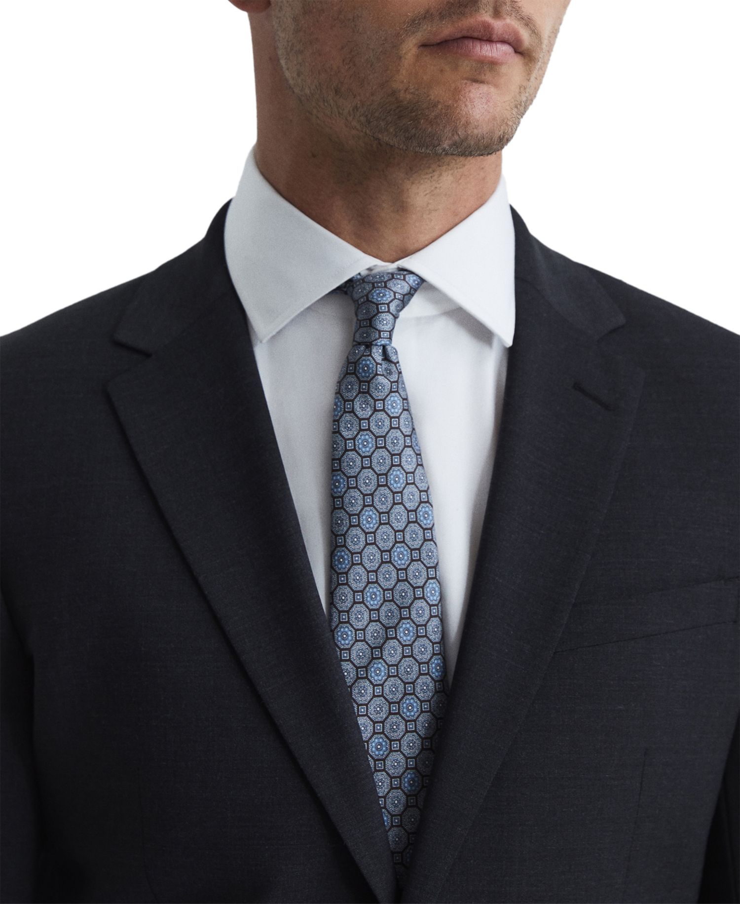 Men's Remote Bengal Slim-Fit Cotton-Sateen Dress Shirt