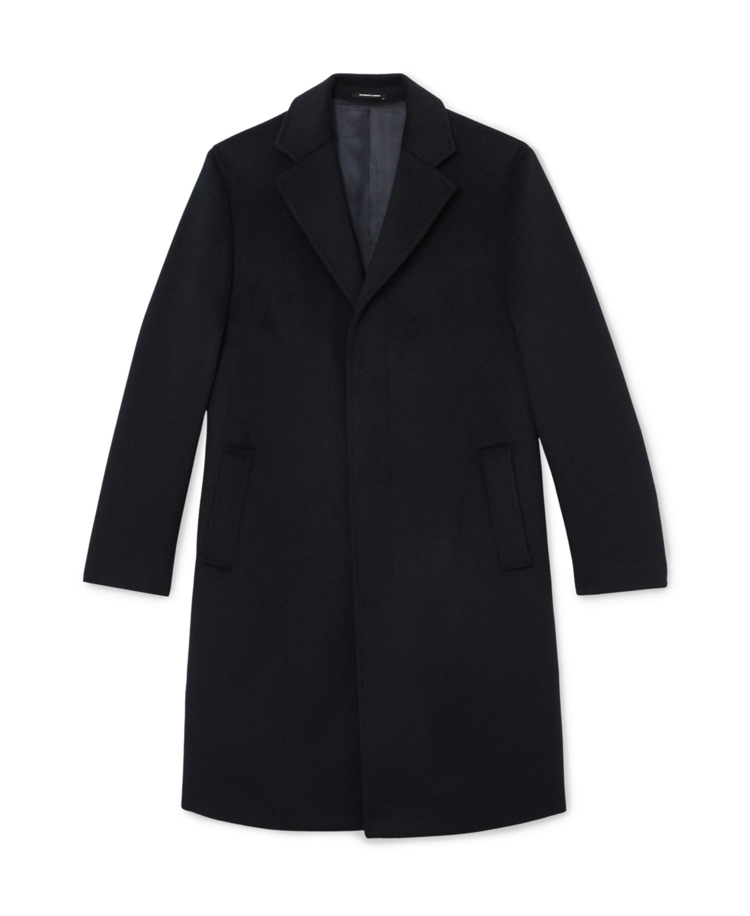 Men's Empire Wool-Blend Single-Breasted Overcoat