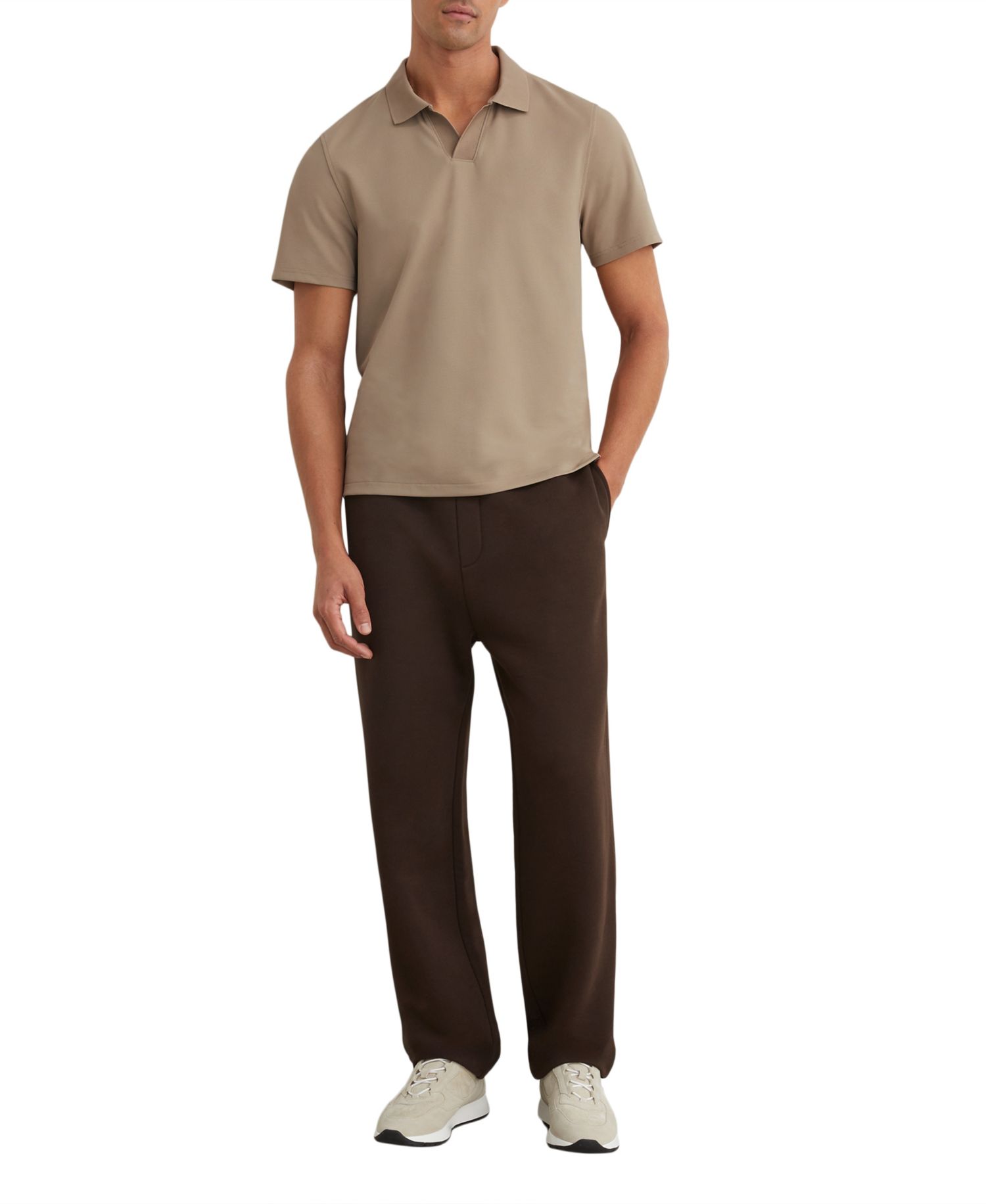 Men's Dover Slim-Fit Textured Stretch Polo Shirt