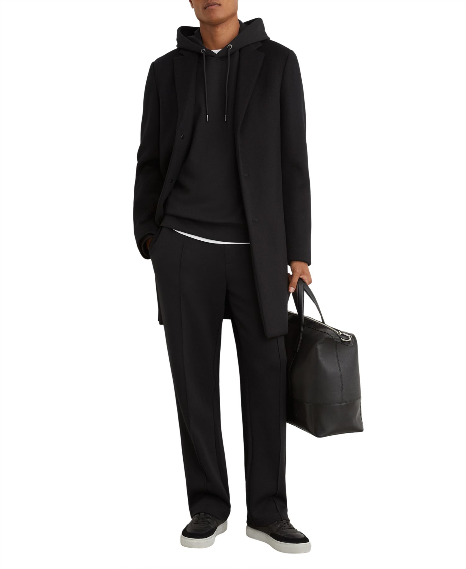 Men's Dane Sueded Interlock Jersey Regular Fit Hoodie