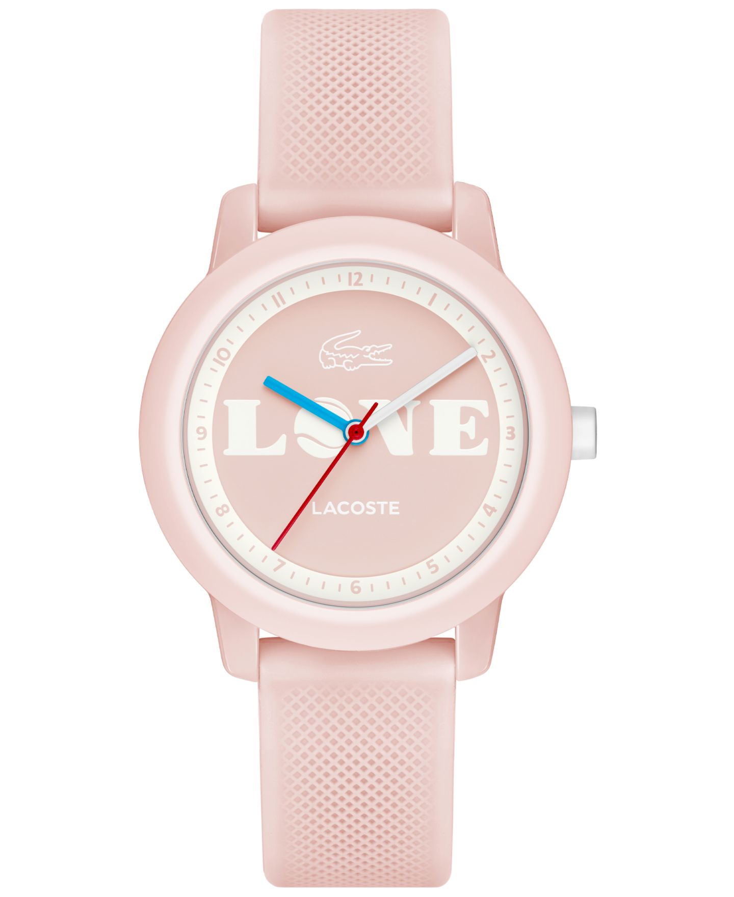 Детские часы Lacoste 12.12 Pink Silicone Watch 33mm — фото 1