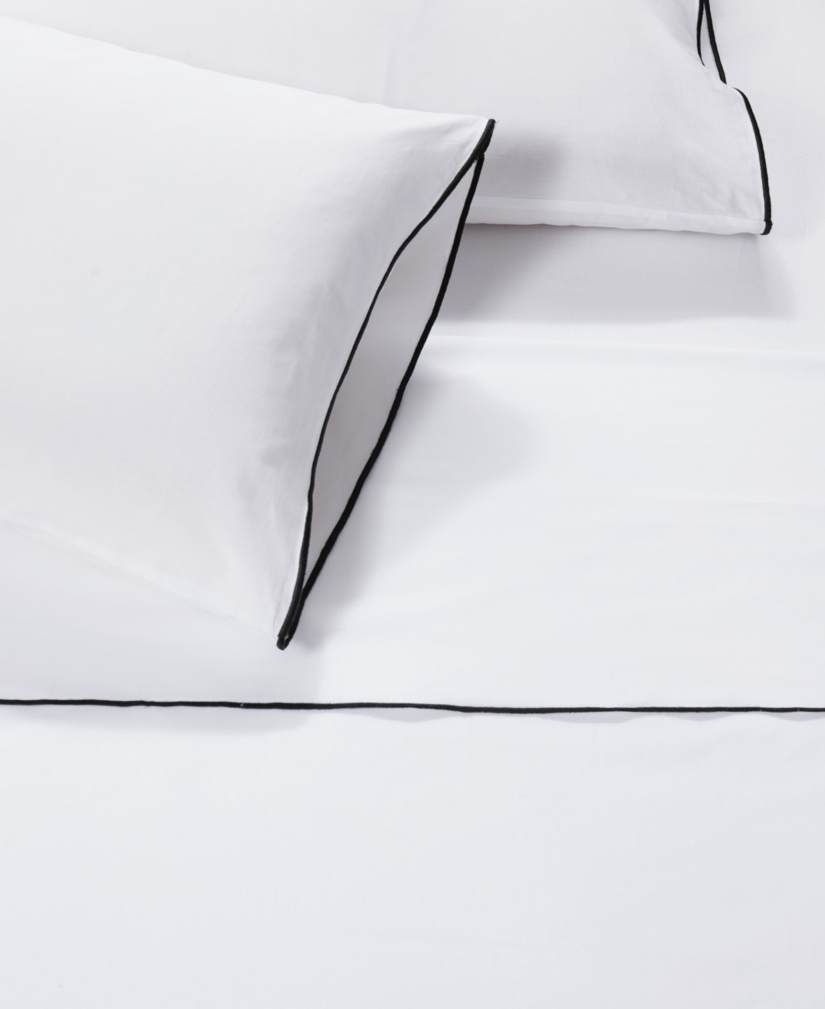 Brooklyn Loom Merrowed Edge 200-Thread Count Cotton 4-Piece Sheet Set