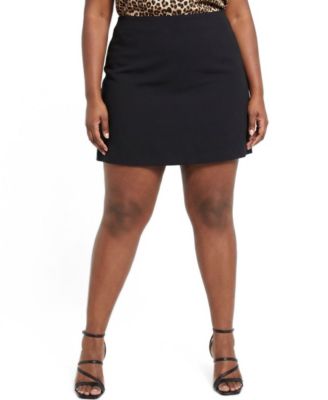 Plus Size Studio Pull-On Skort