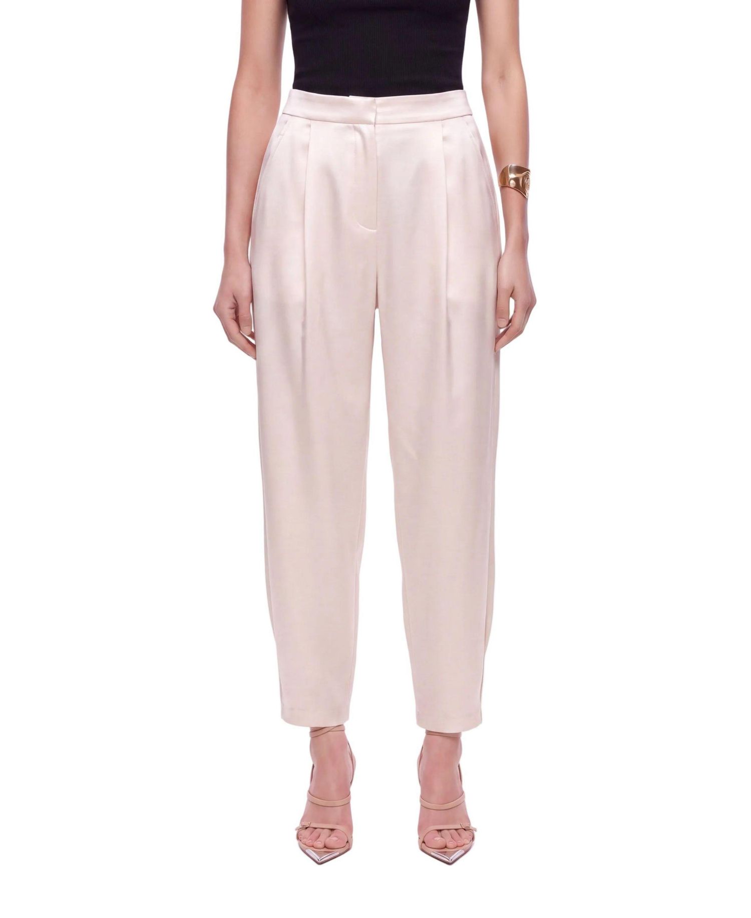 Women's High Waist Balloon Leg Trousers