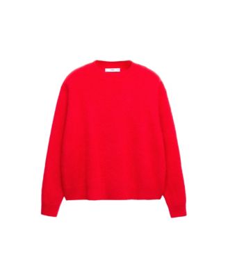 Women's Selection Oversized Wool Crewneck Sweater