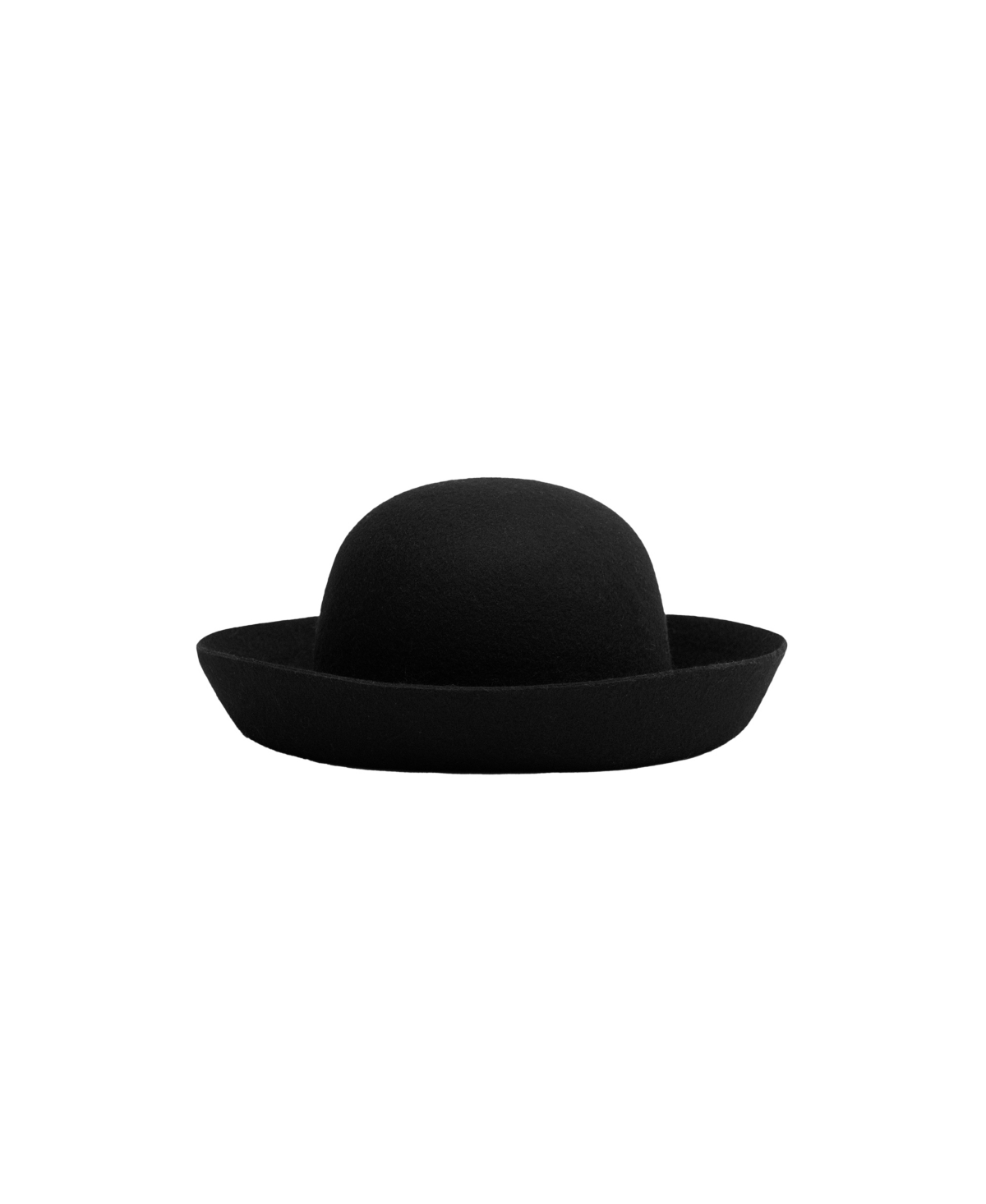 Mango Wool Derby Hat In Black