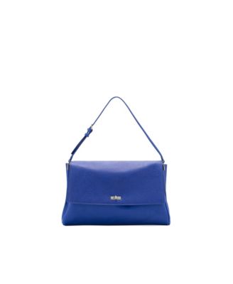 Women's Selection Medium Leather Flap Shoulder Bag
