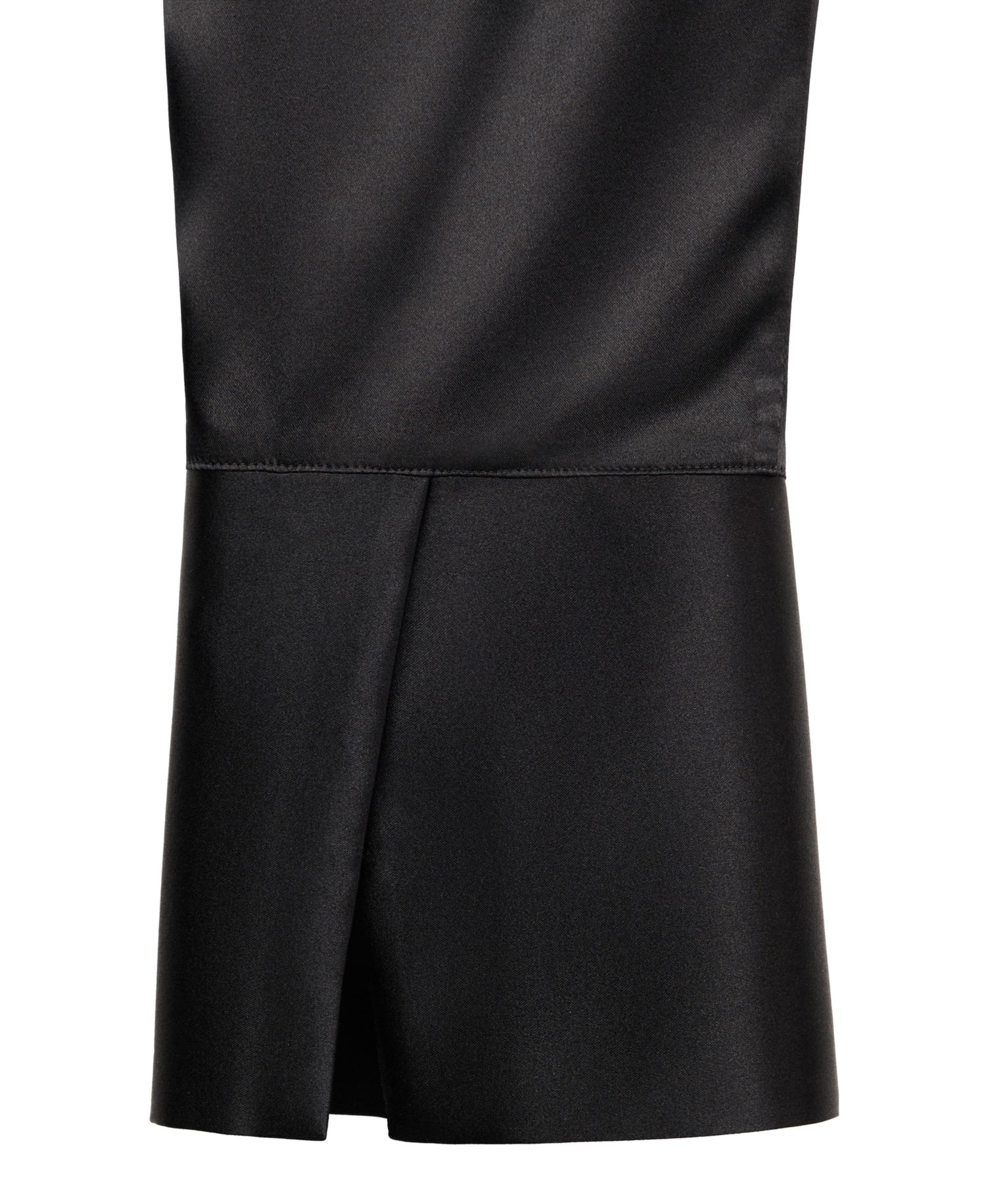 Women's Selection Mock Neck Long Sleeves with Slit at Cuffs Silk Blouse