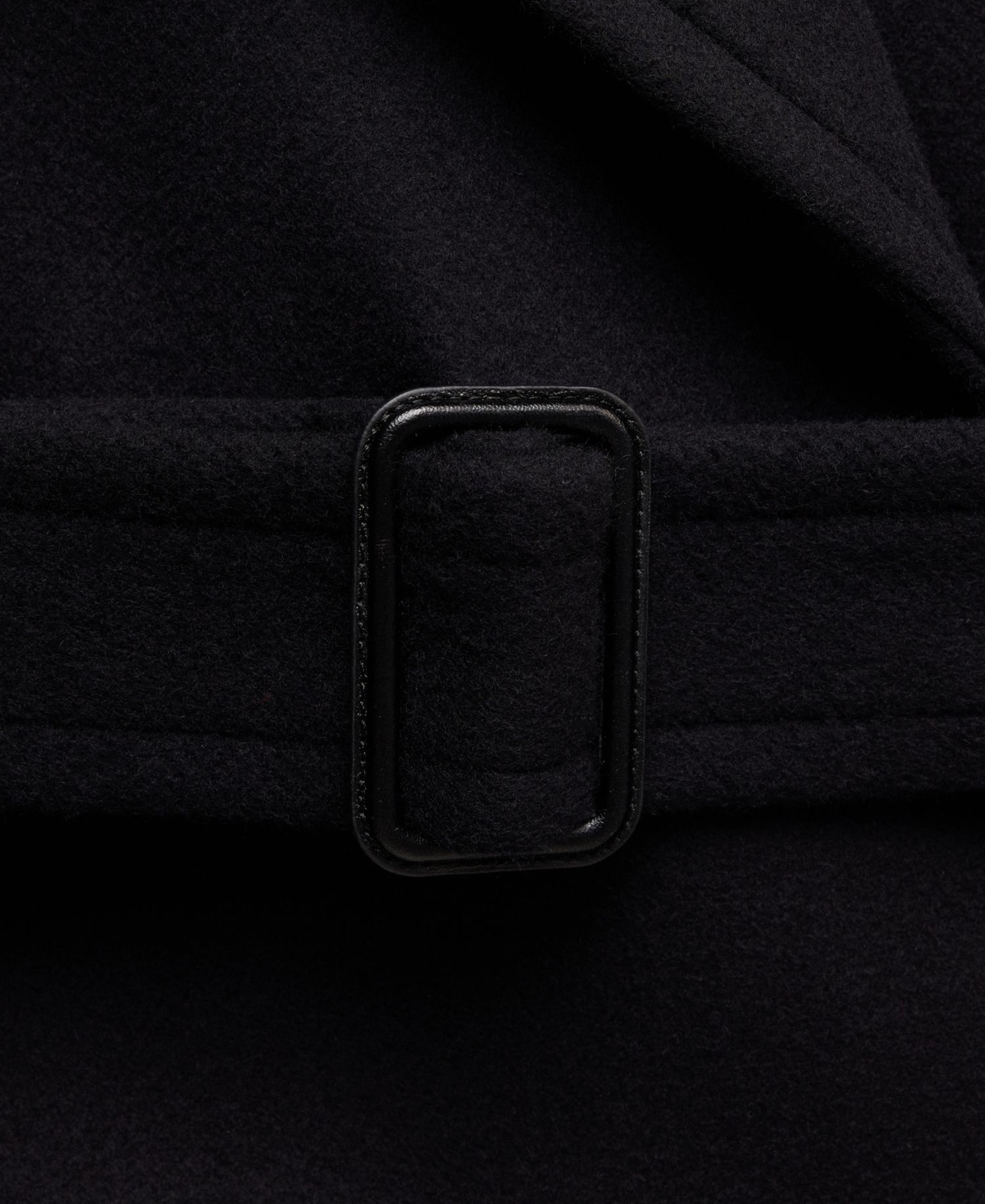 Women's Selection Oversized Wool-Blend Belted Coat