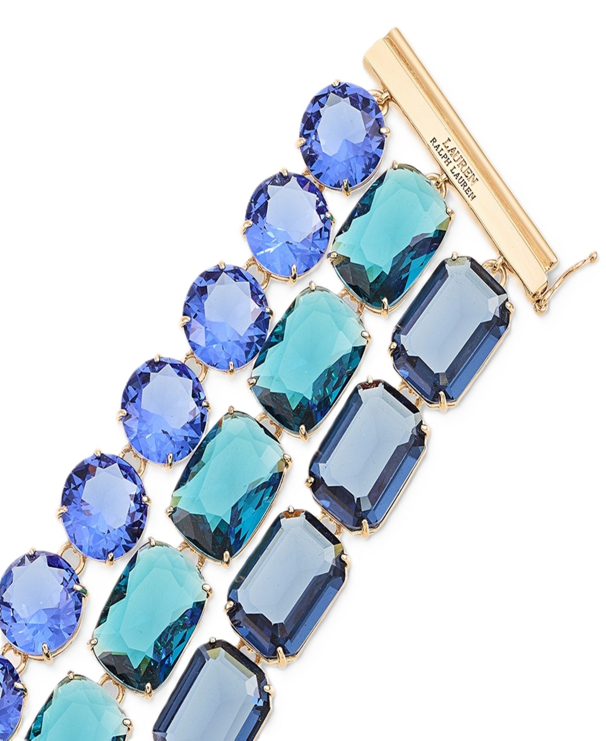 Lauren Ralph Lauren Stone Triple Row Flex Bracelet