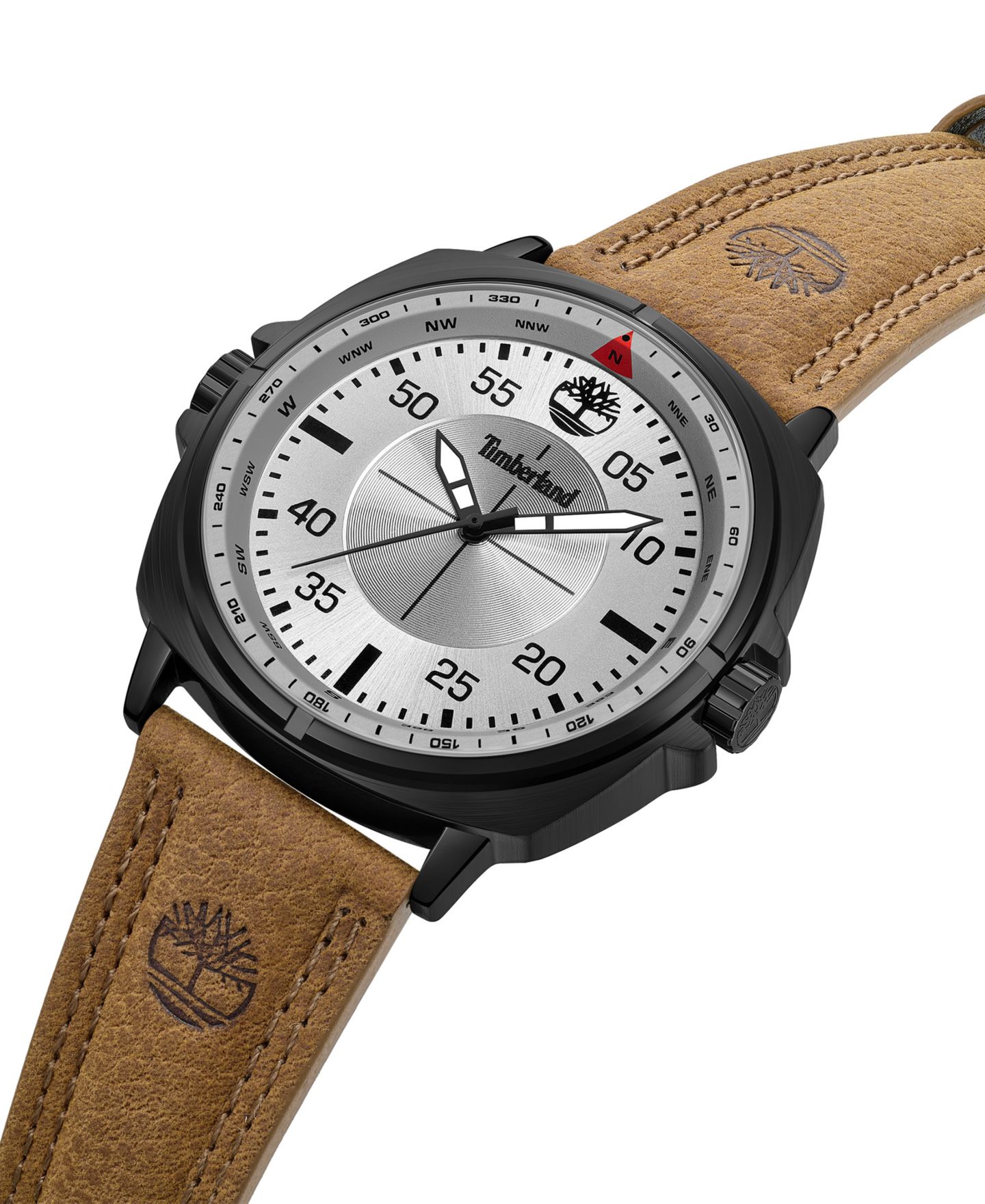 Мужские часы Timberland Quartz Williston Leather 48mm — фото 2