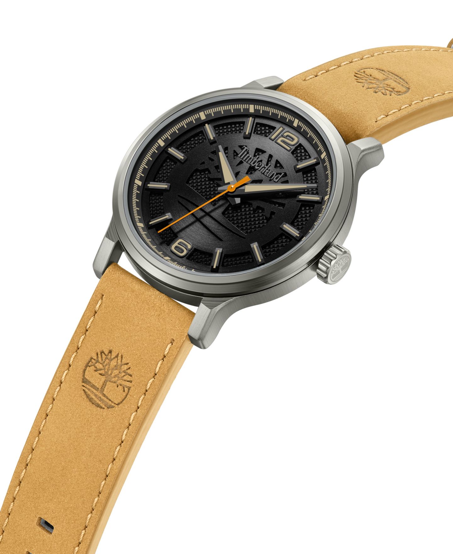 Мужские часы Timberland Quartz Leather 43mm — фото 2