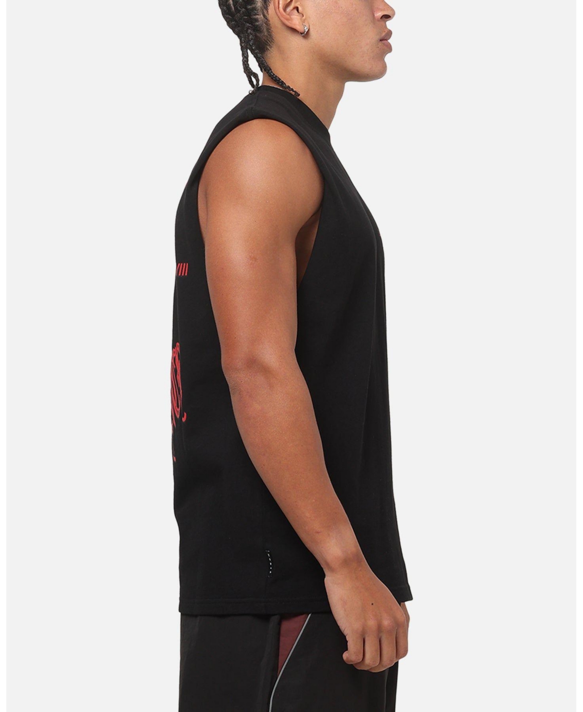Saint Morta Men's Exodus Oversized Sleeveless Graphic T-Shirt