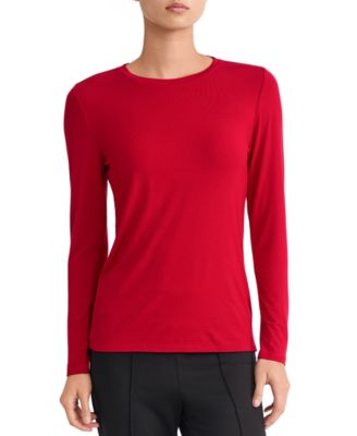 Women's Long-Sleeve Crewneck T-Shirt