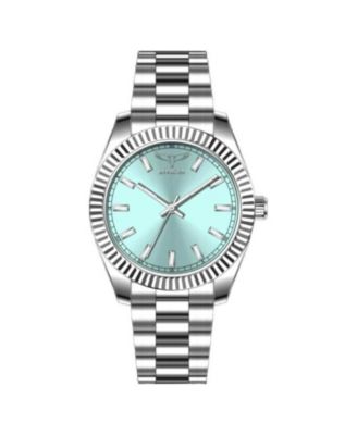 Men's Quartz Specialty I Water-Resistant Silver-Tone Stainless Steel Watch, 40mm