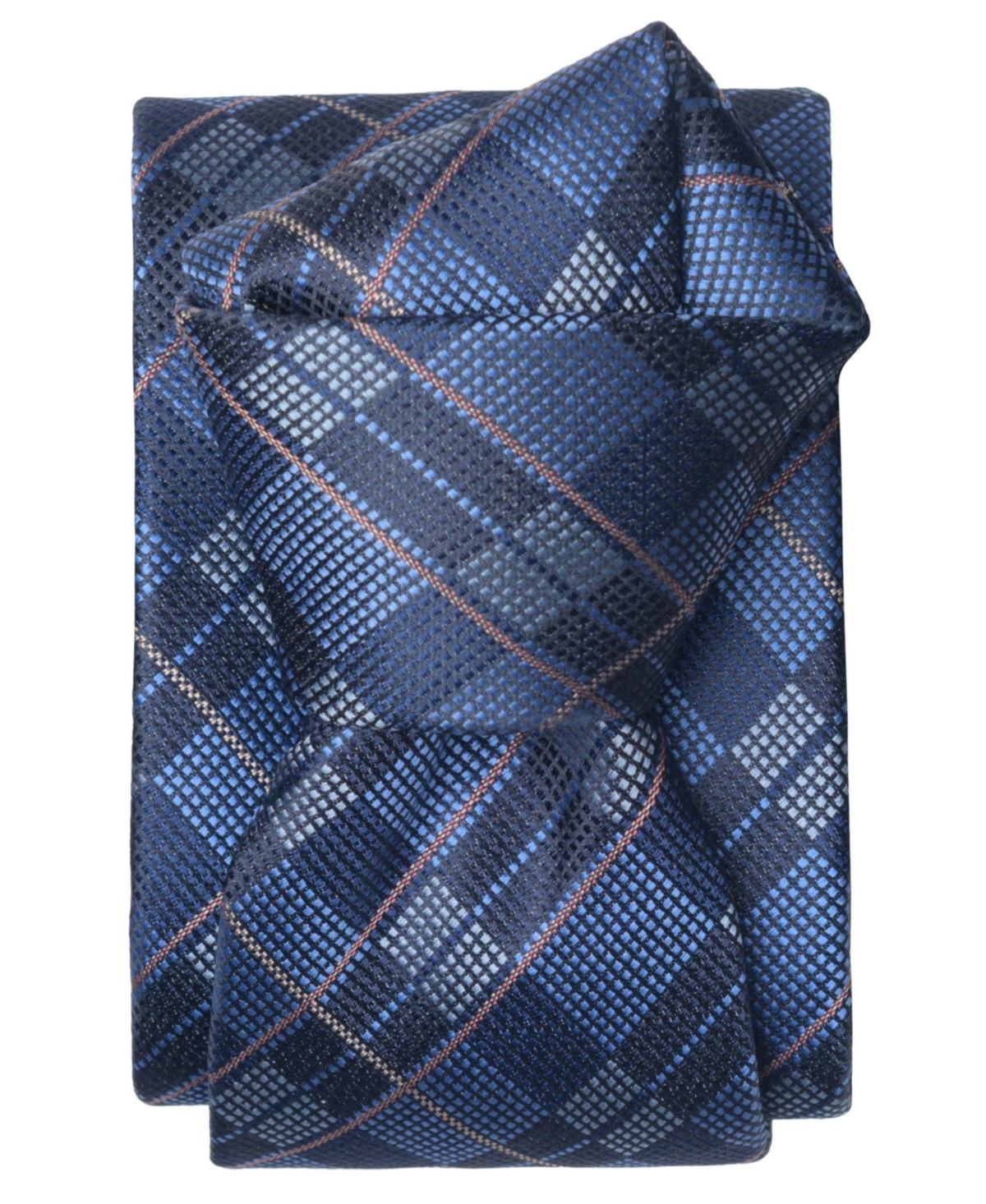 Elizabetta Men's Moscato Plaid Silk Jacquard Tie