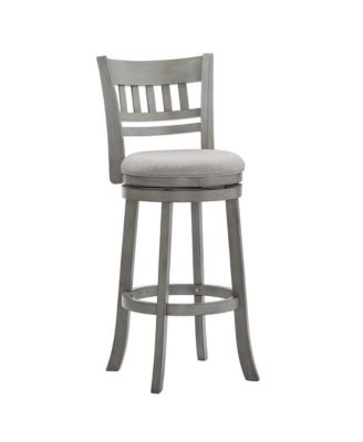 Jaxen Lattice Back Swivel Bar Stool