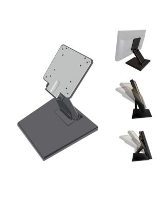 Adjustable Foldable Monitor Stand Compatible with 10-27 inch Monitors with 75x75mm or 100x100mm VESA Mounting Holes