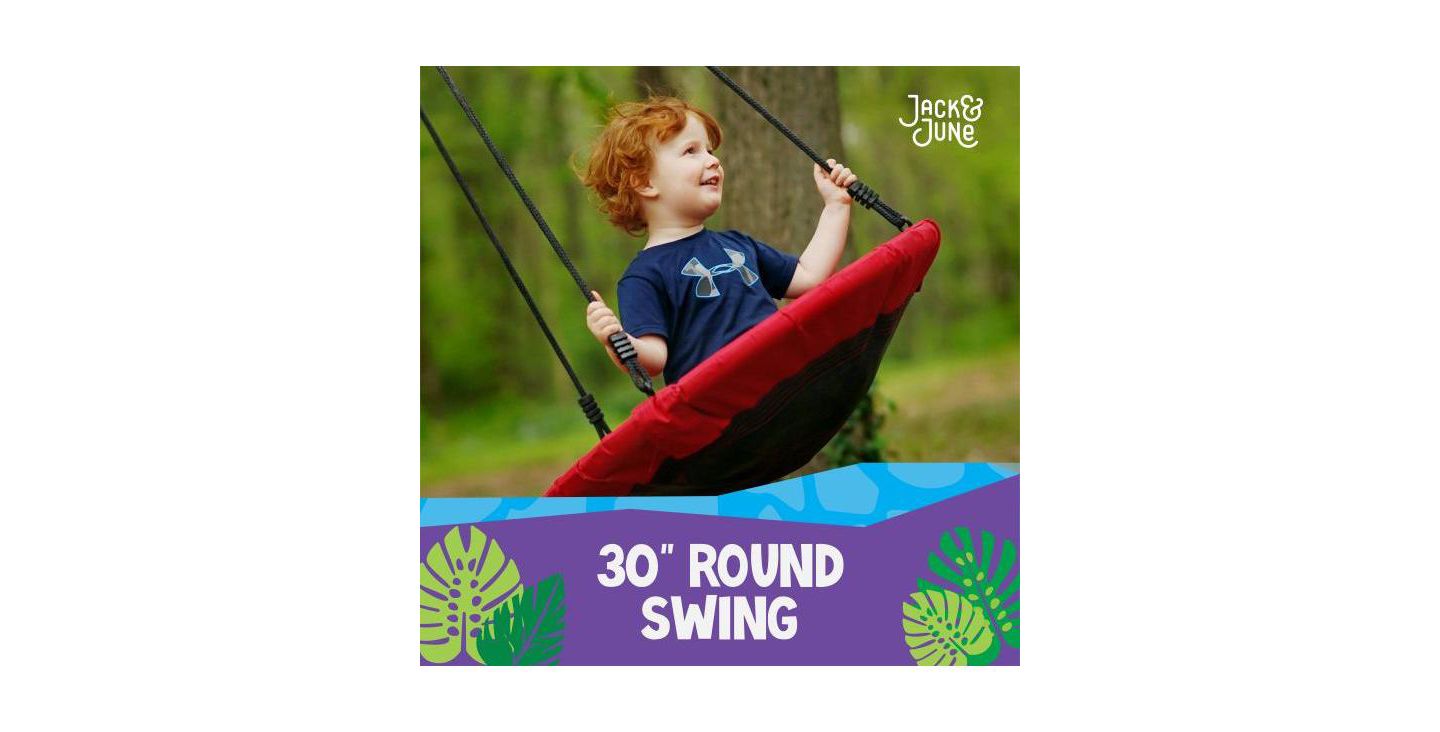 Детская игрушка Jack & June 30 Inches Round Swing — фото 3