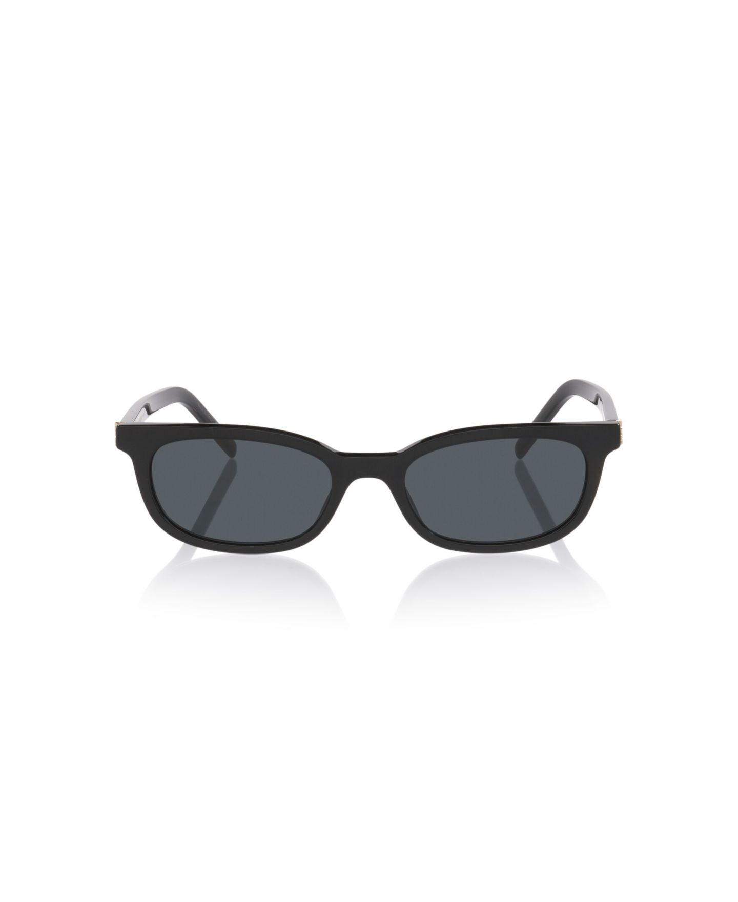 Женские солнцезащитные очки Saint Laurent Cat Eye Sunglasses SL M160, цвет: Чёрный — фото 3