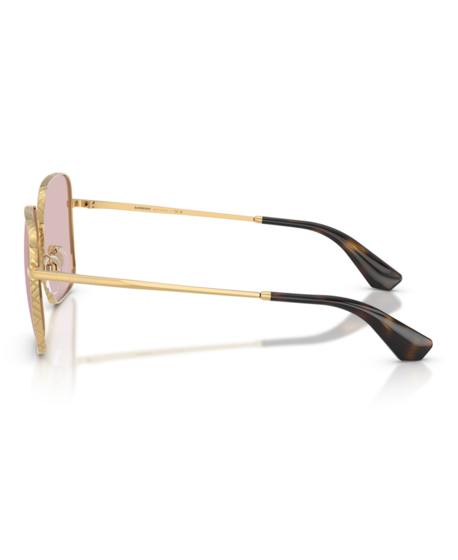 Women's Square Metal Sunglasses BE3180