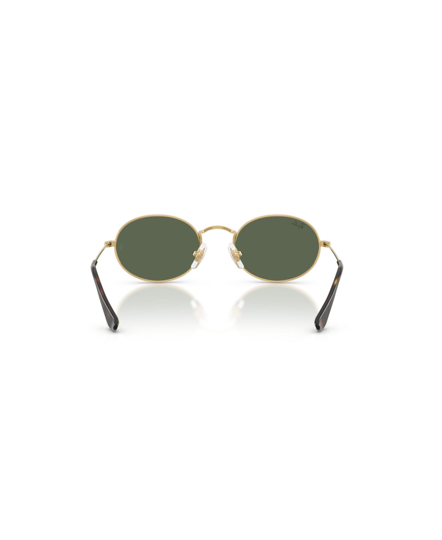 Kids' RB9645S Oval Metal Sunglasses with Adjustable Nose Pads