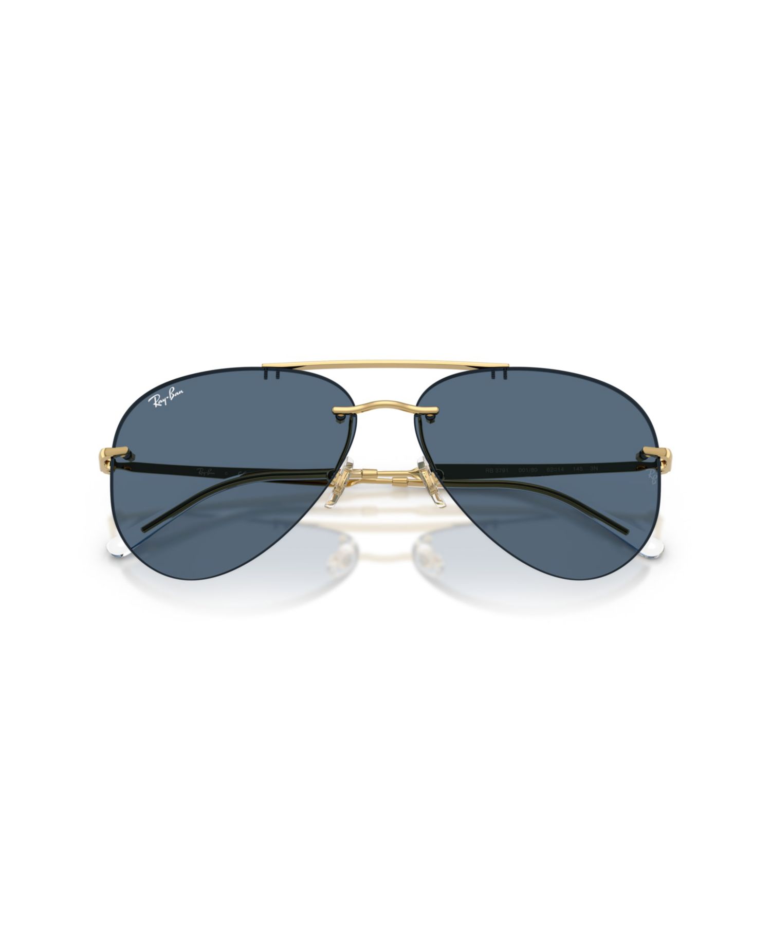 Rimless Aviator Unisex Sunglasses RB3791