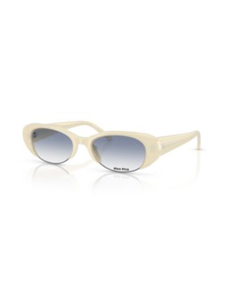 Women's Oval Gradient Sunglasses MU C05SU