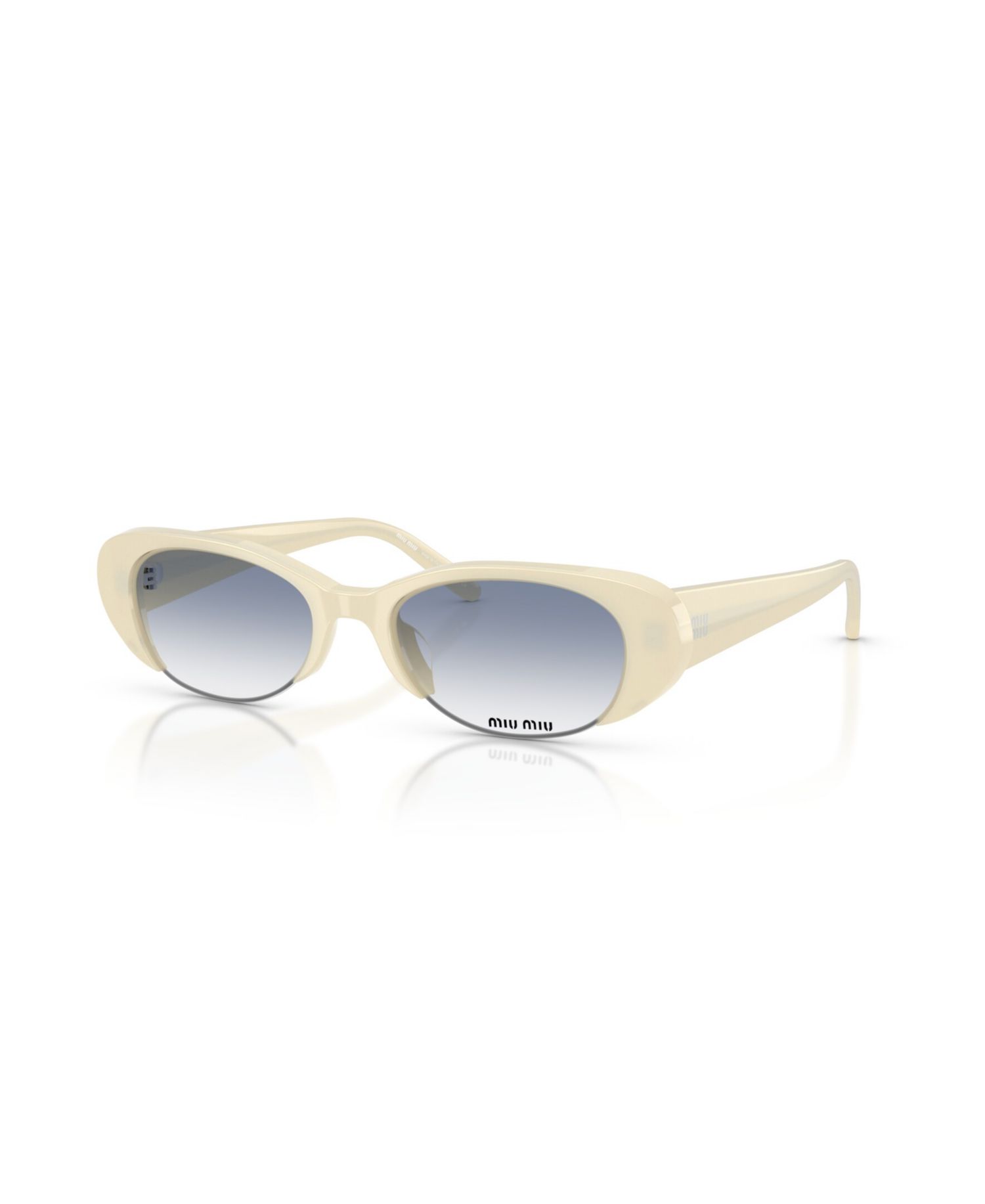 Women's Oval Gradient Sunglasses MU C05SU