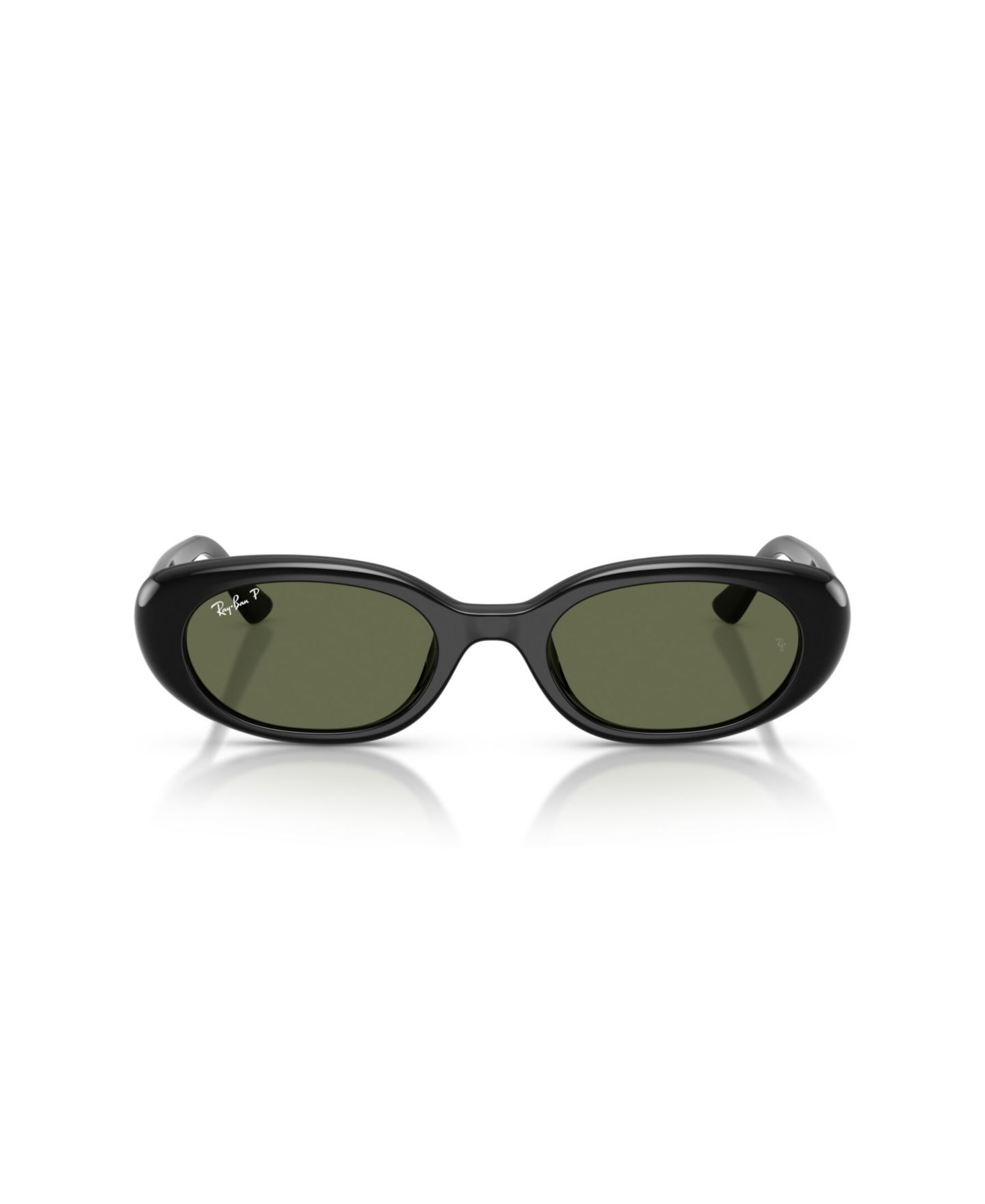 Женские поляризационные солнцезащитные очки Ray-Ban RB4441D с низкой переносицей, цвет: Чёрный — фото 2