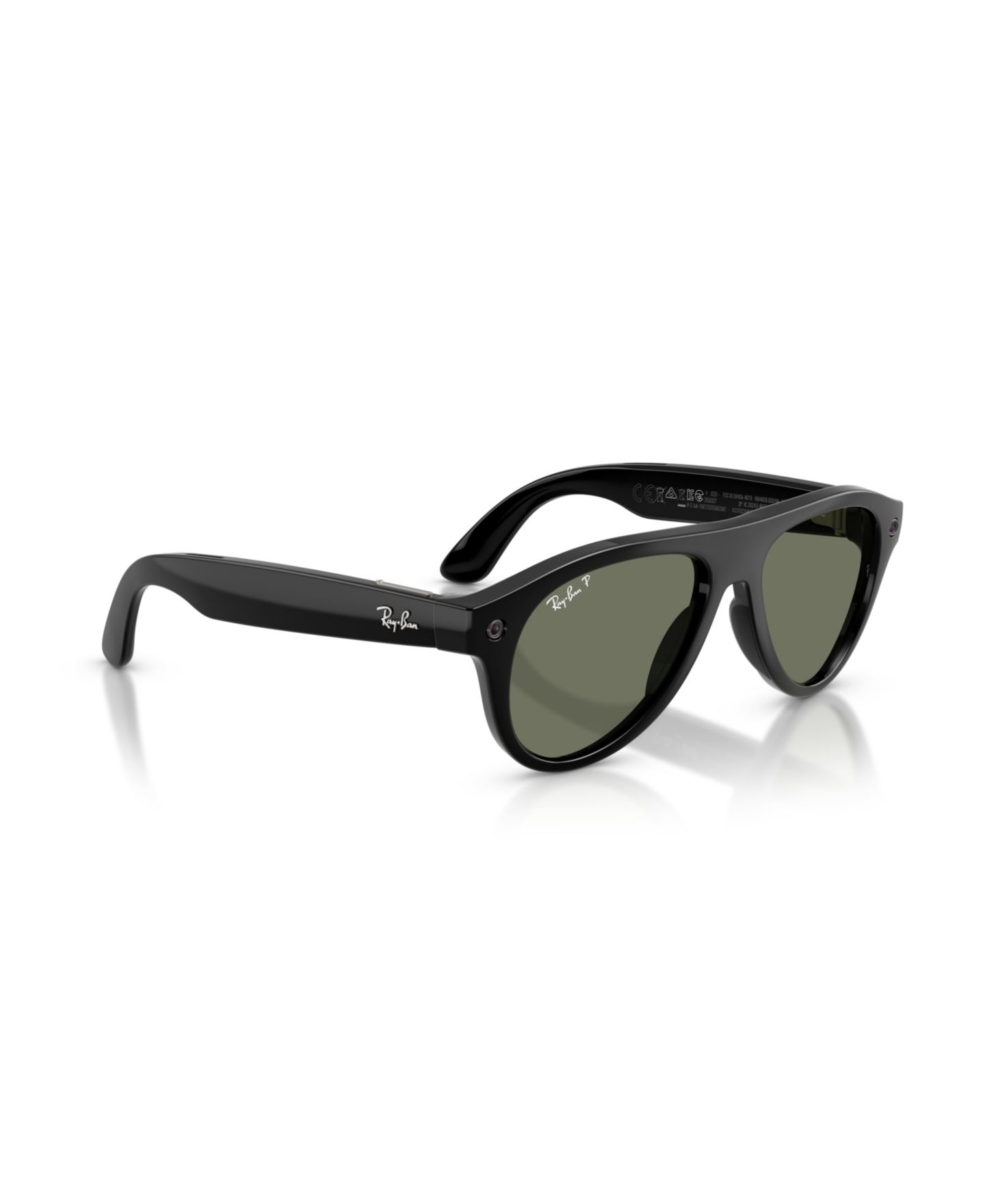 Поляризованные смарт-очки Ray-Ban Meta Gen 3 Aviator Fury RW4016 с ИИ, цвет: Блестящий — фото 6