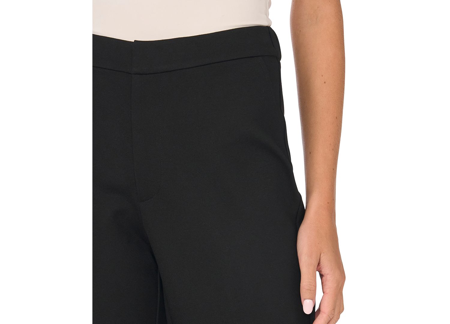 Women's Mid Rise Wide Leg Pants