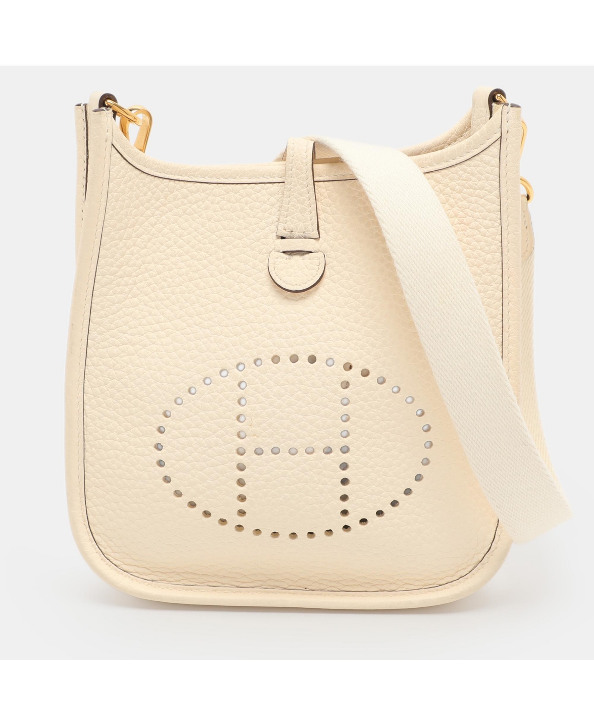 Pre-Owned Hermes Evelyne Tpm Mini Leather Crossbody Bag